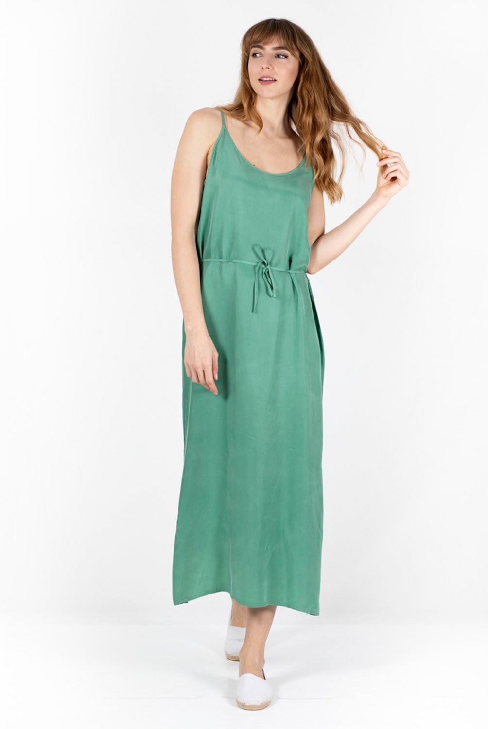 FRIDAYS PROJECT - Fridays Project Vestido Tirantes Cupro Mujer