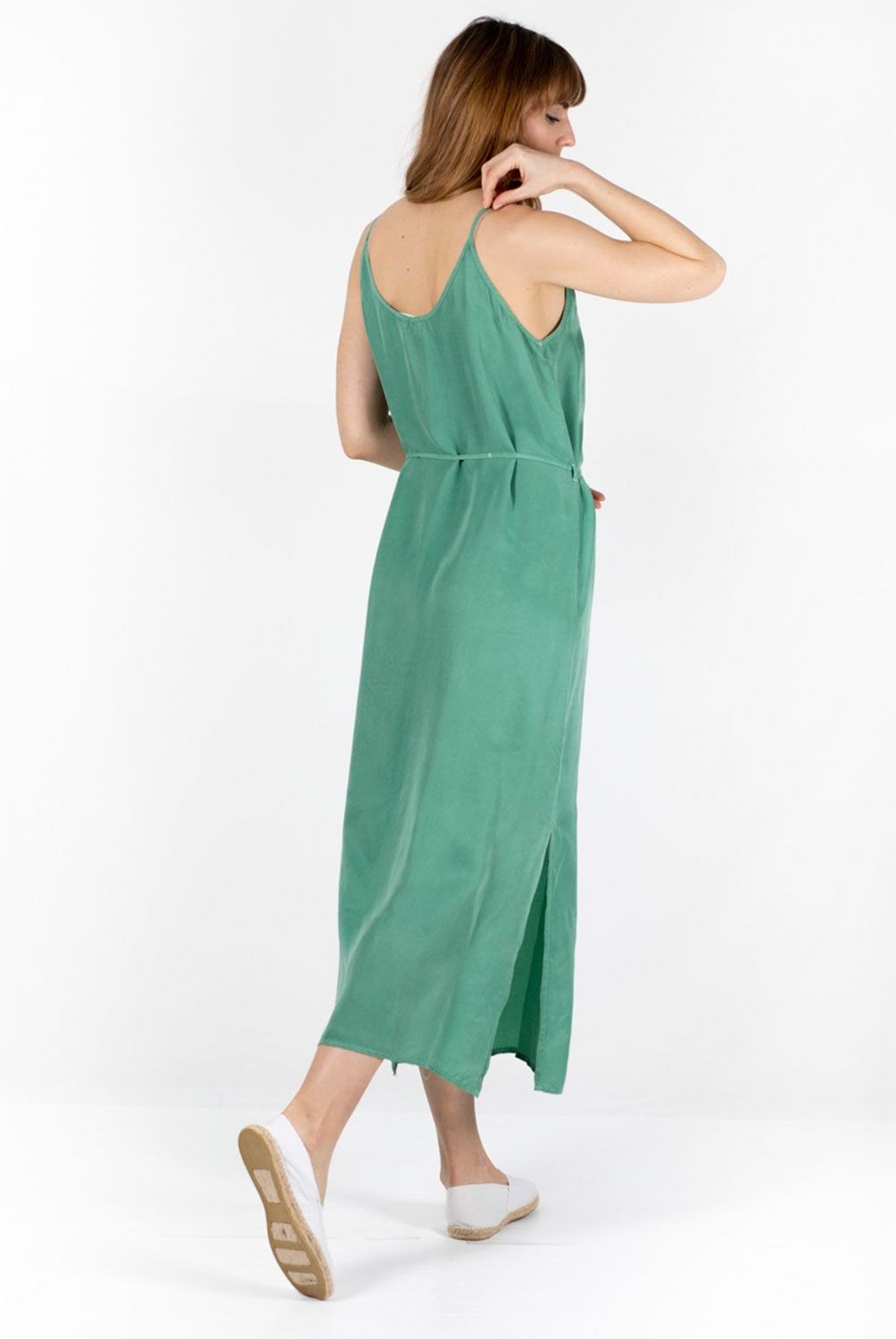 FRIDAYS PROJECT - Fridays Project Vestido Tirantes Cupro Mujer