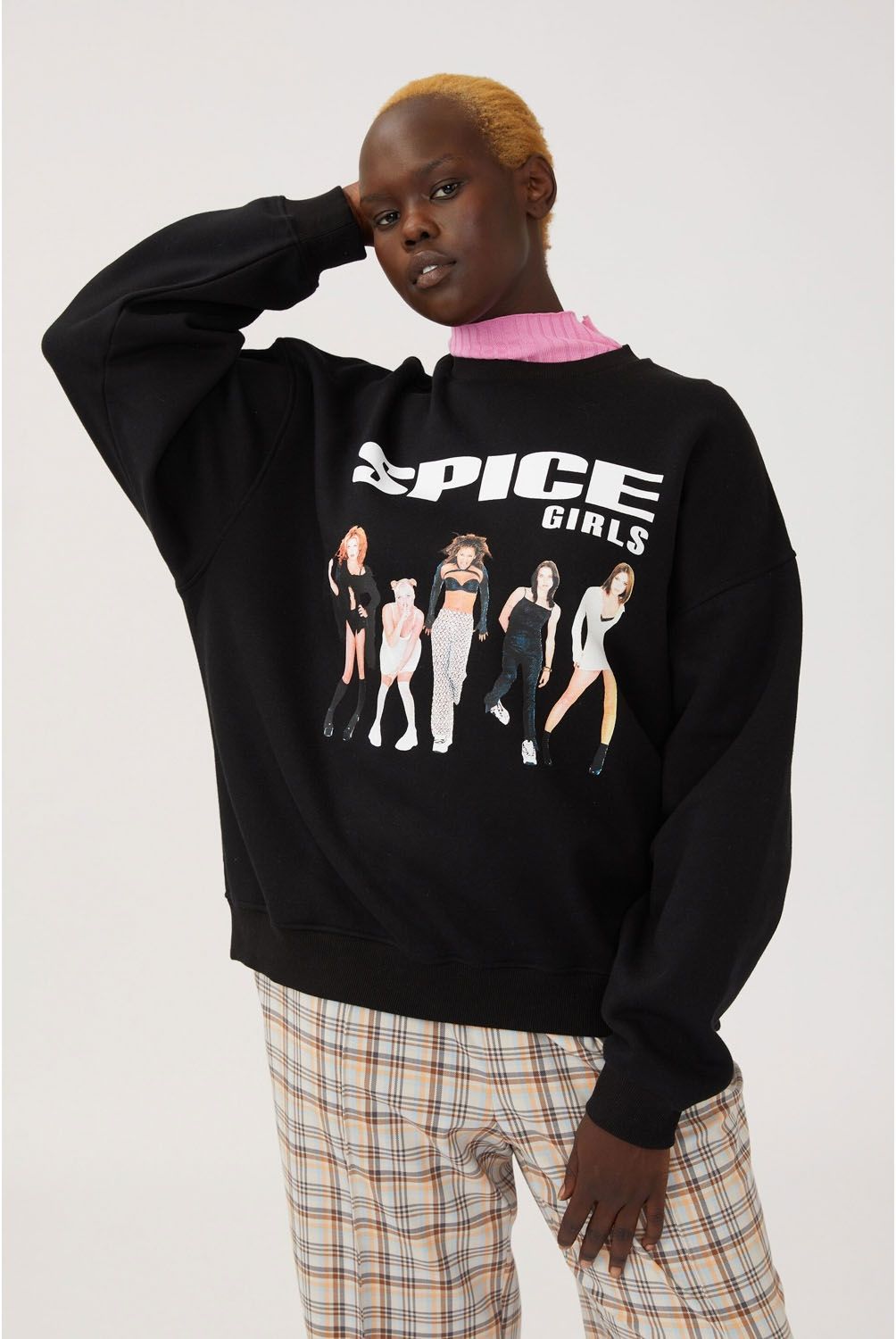 COTTON ON - Poleron Spice Girls Curve Mujer