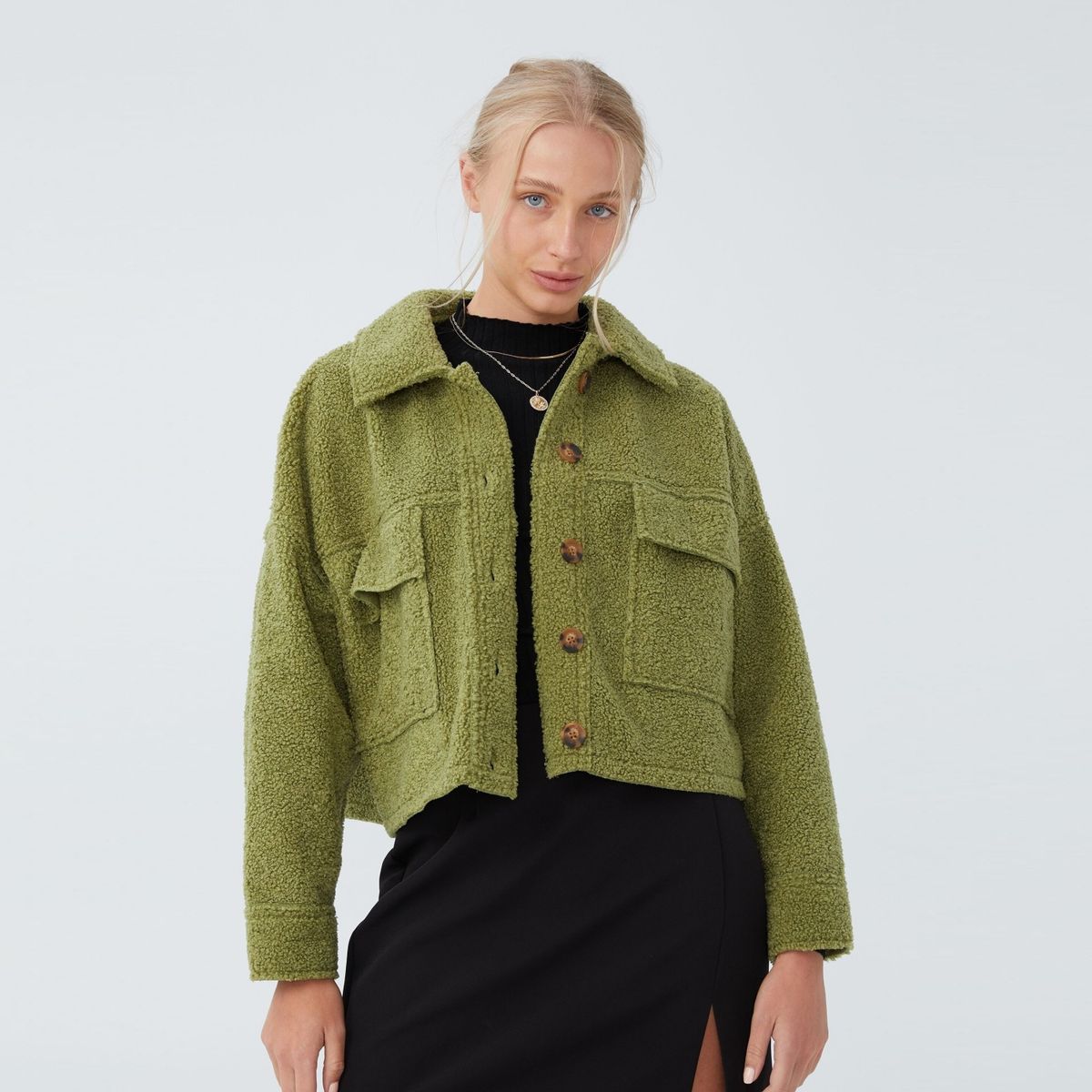 COTTON ON - Chaqueta Teddy Mujer Cotton On