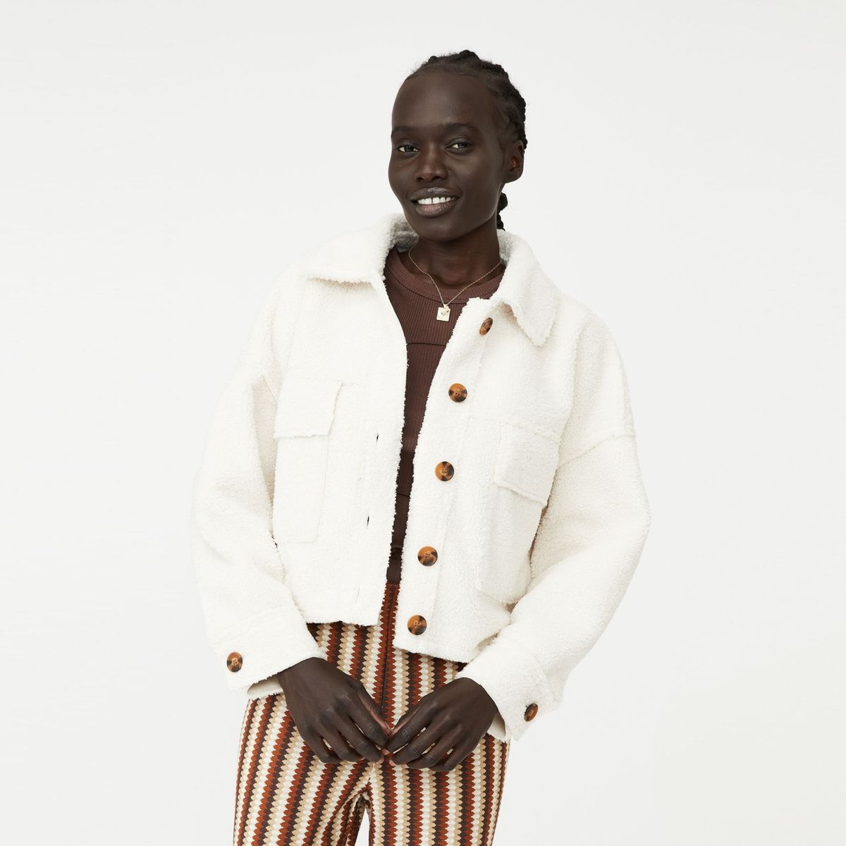 COTTON ON - Chaqueta Teddy Mujer Cotton On