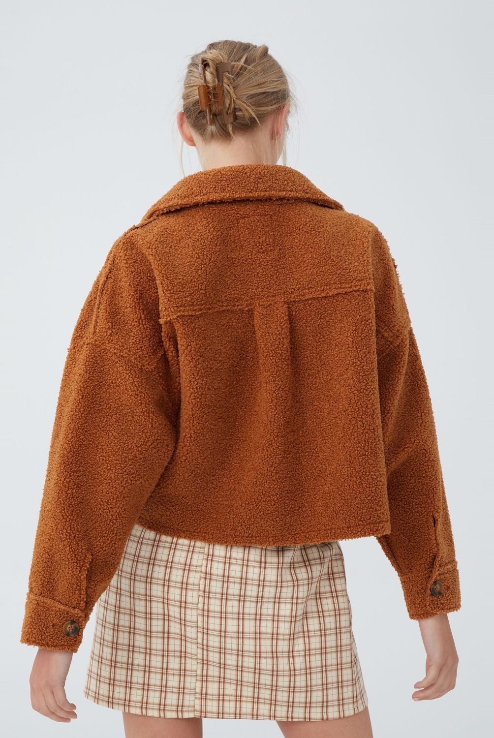 COTTON ON - Chaqueta Teddy Mujer Cotton On