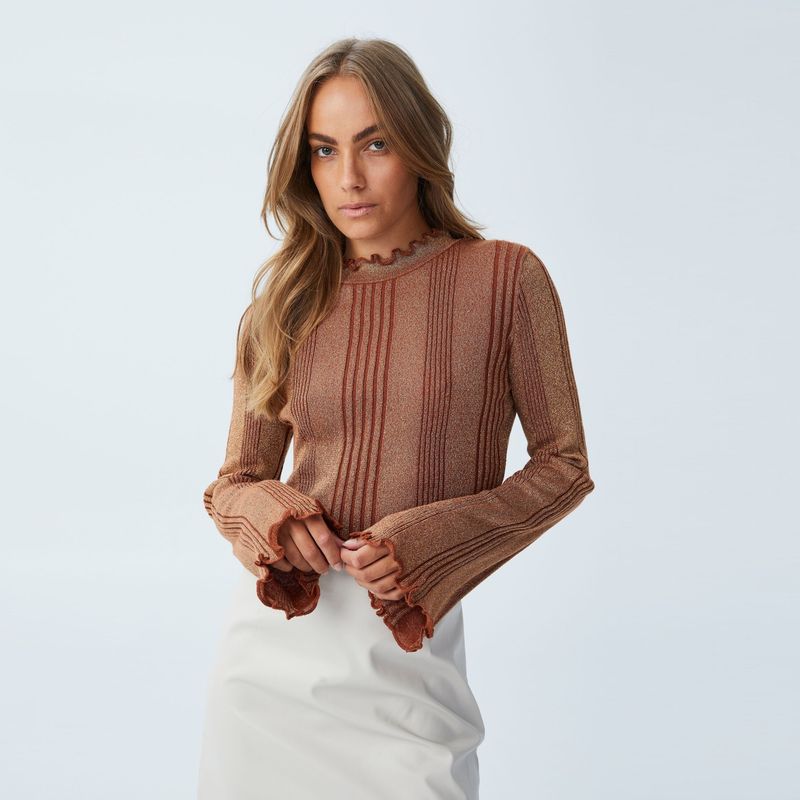 COTTON ON - Sweater Corto Lurex Mujer Cotton On