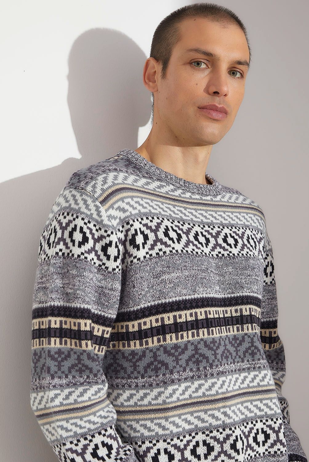 COTTON ON - Sweater Vintage Hombre Cotton On