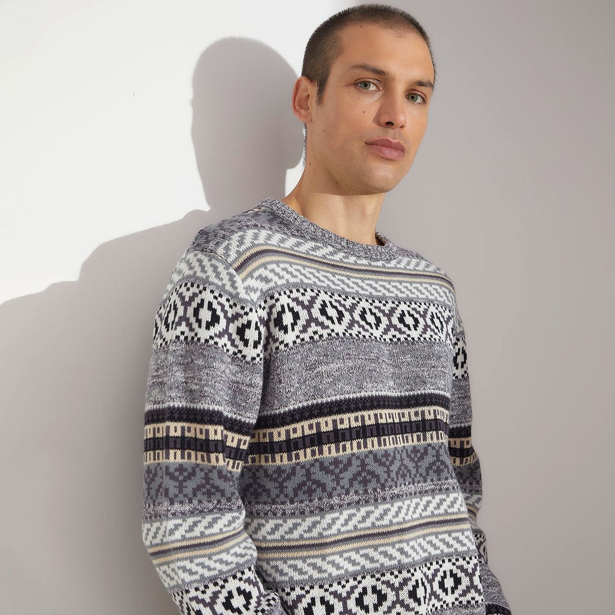 COTTON ON - Sweater Vintage Hombre Cotton On