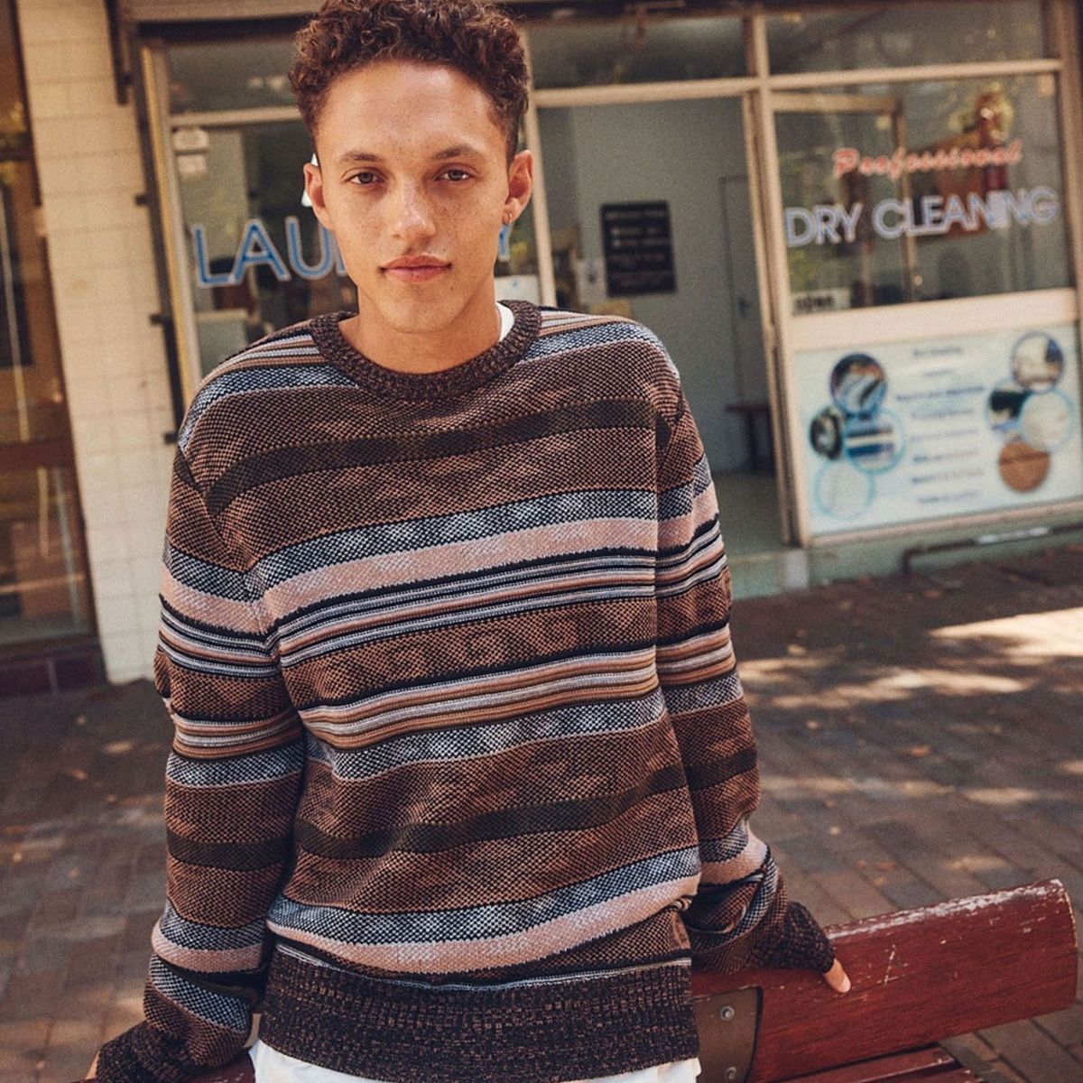 COTTON ON - Sweater Vintage Hombre Cotton On