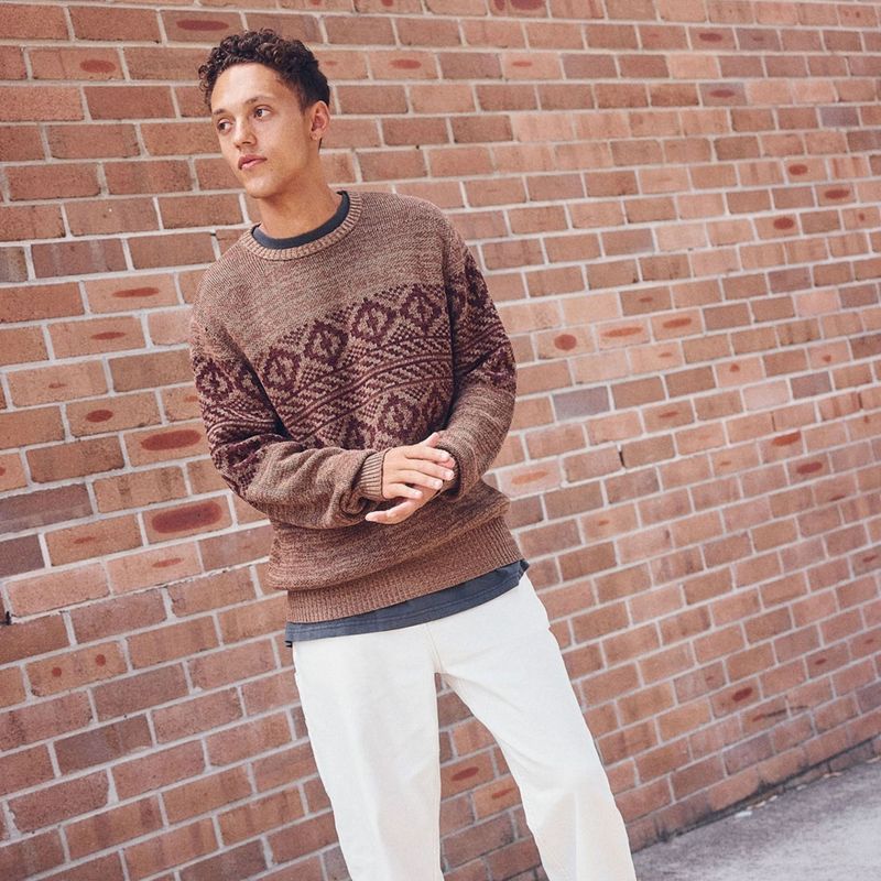 COTTON ON - Sweater Vintage Hombre Cotton On