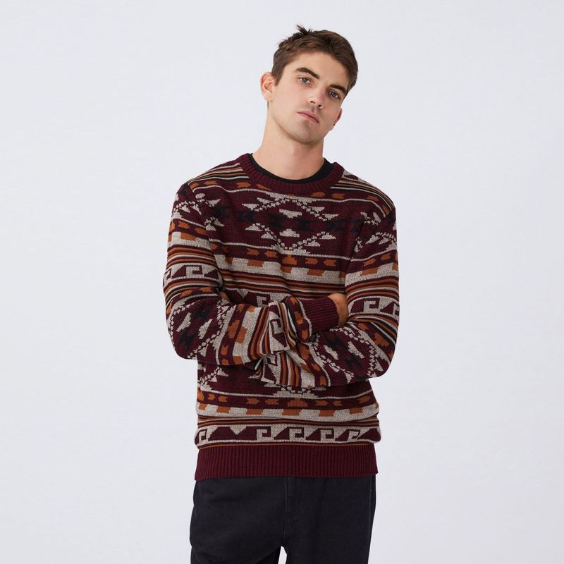 COTTON ON - Sweater Vintage Hombre Cotton On