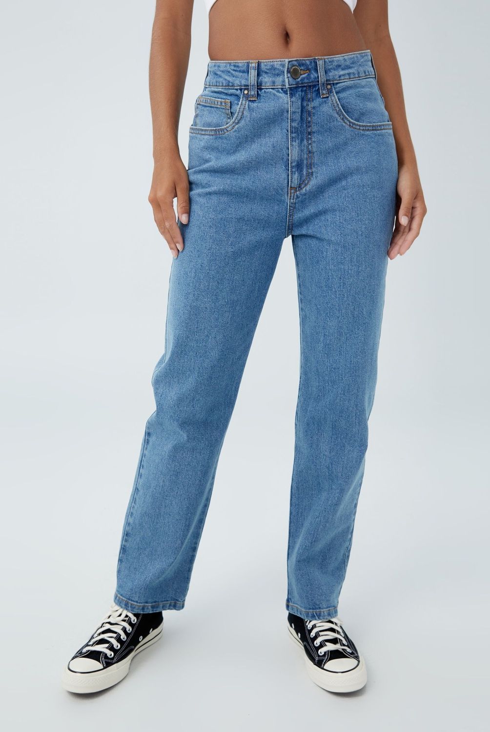 COTTON ON - Jean Straight Stretch Mujer Cotton On