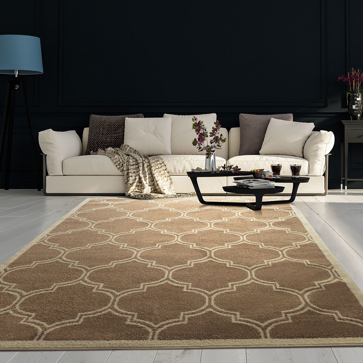 MODA ALFOMBRAS - Alfombra Siesta Crema 120 X 180 Cm