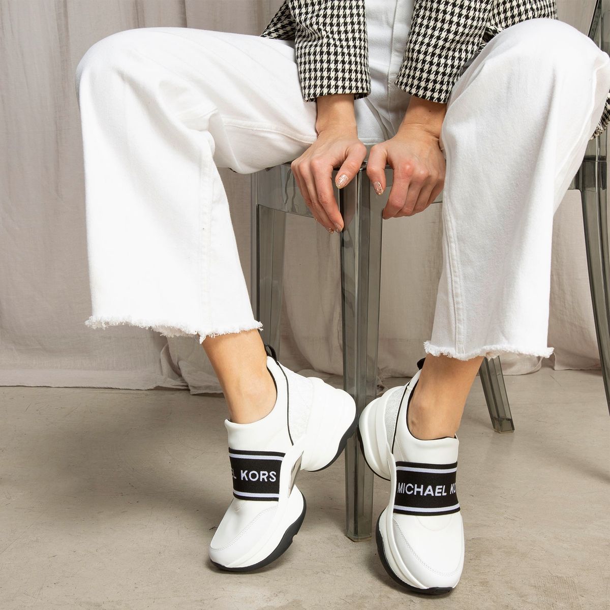 MICHAEL KORS - Zapatilla Urbana Mujer Blanca Michael Kors