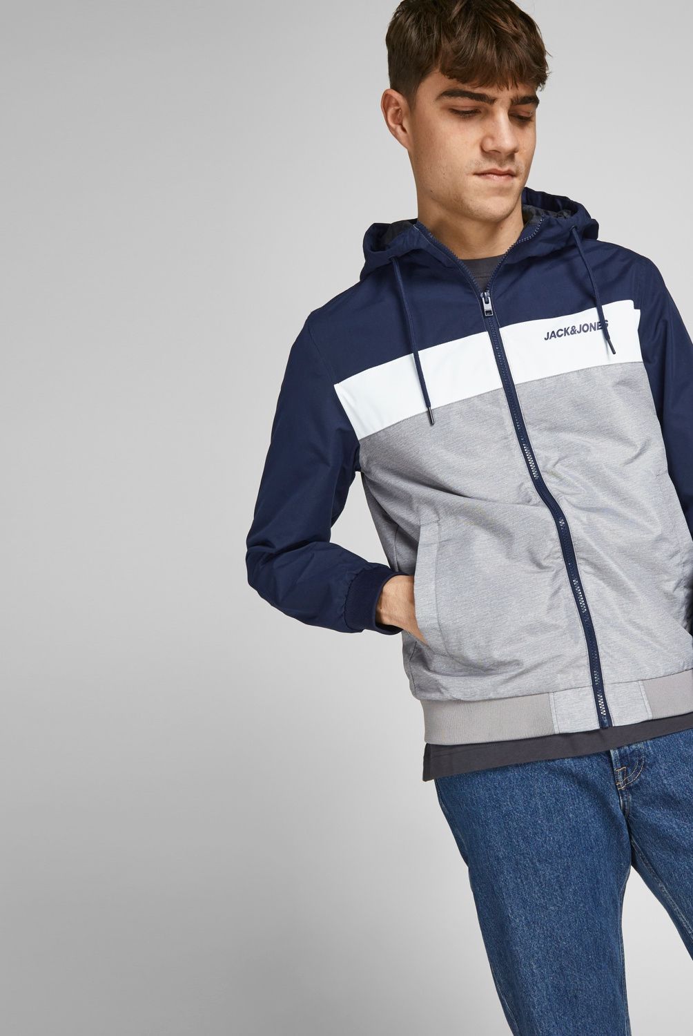JACK&JONES - Chaqueta con Capucha Hombre Jack&Jones