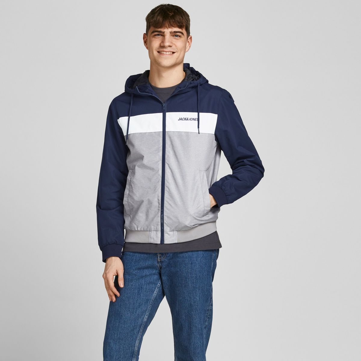 JACK&JONES - Chaqueta con Capucha Hombre Jack&Jones