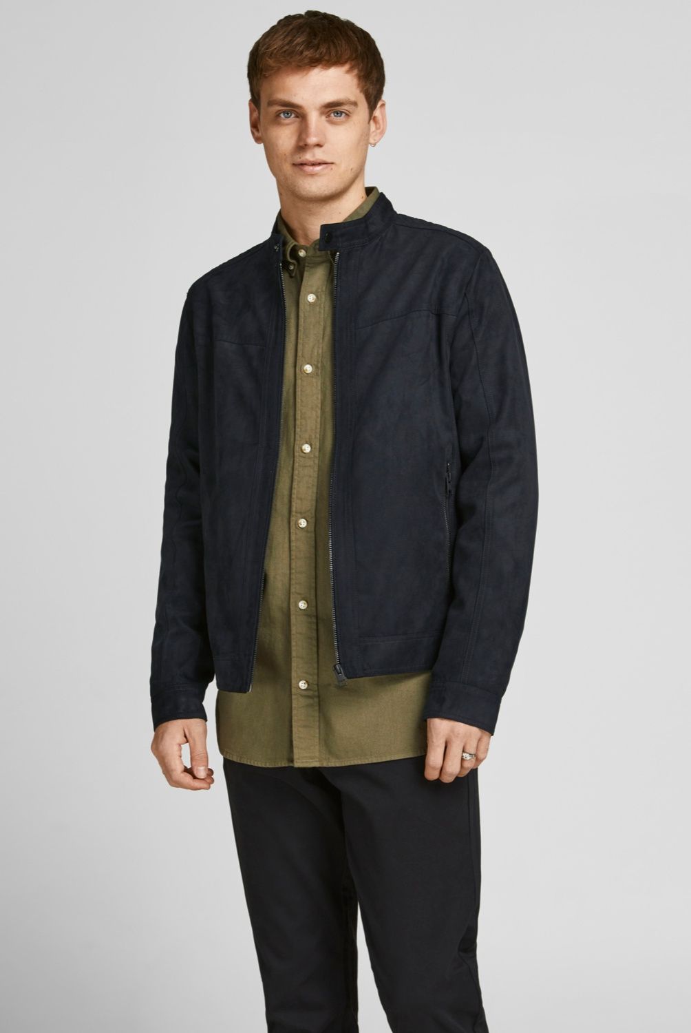 JACK&JONES - Chaqueta Cuero Sintetico Hombre Jack&Jones
