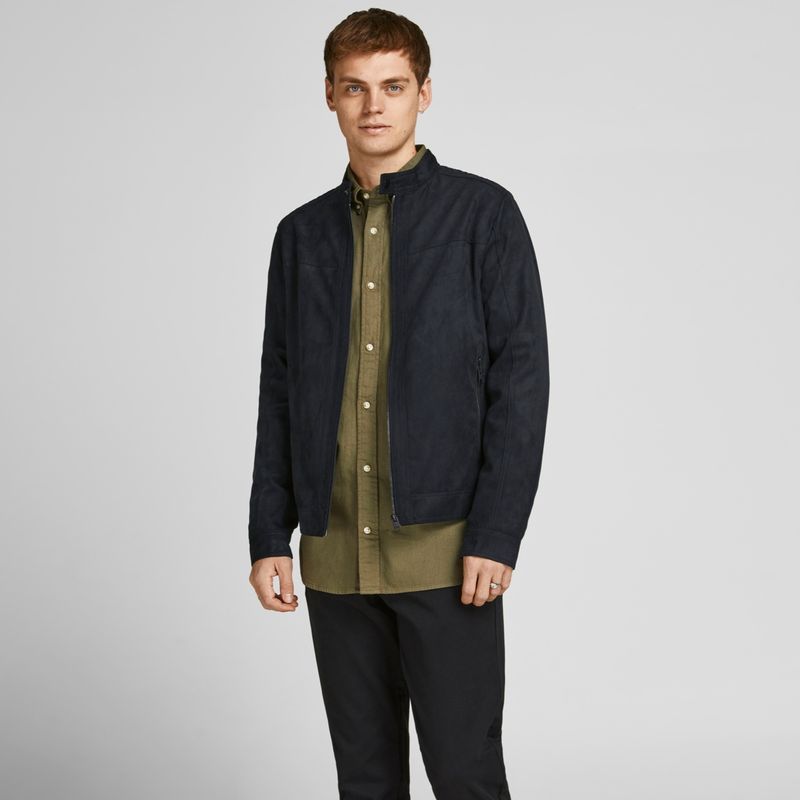 JACK&JONES - Chaqueta Cuero Sintetico Hombre Jack&Jones