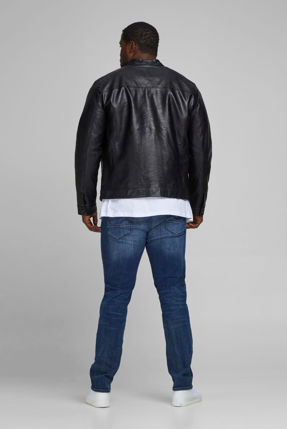 JACK&JONES - Chaqueta Cuero Sintetico Hombre Jack&Jones