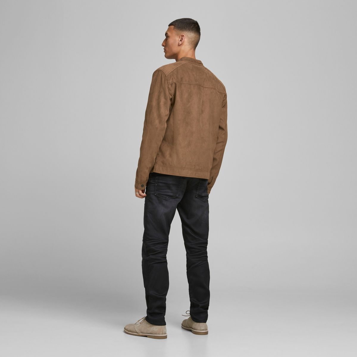 JACK&JONES - Chaqueta Cuero Sintetico Hombre Jack&Jones