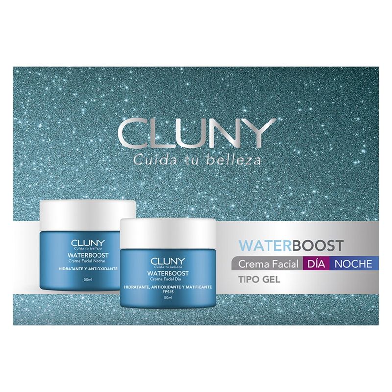 CLUNY - Pack Cluny Water Boost Dia 50Ml  Noche 50Ml