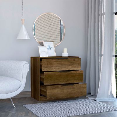 Imagen 2 del producto Cómoda Kaia 3 Cajones Caramelo Wengue