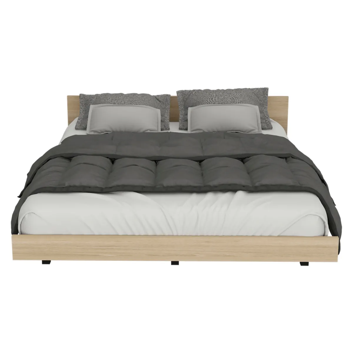 TUHOME - Cama Kaia 2 Plazas Rov Blanco Marquez Tuhome