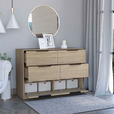 Imagen 2 del producto Cómoda Kaia 4 Cajones 2 Puertas Rov Blanco Marquez