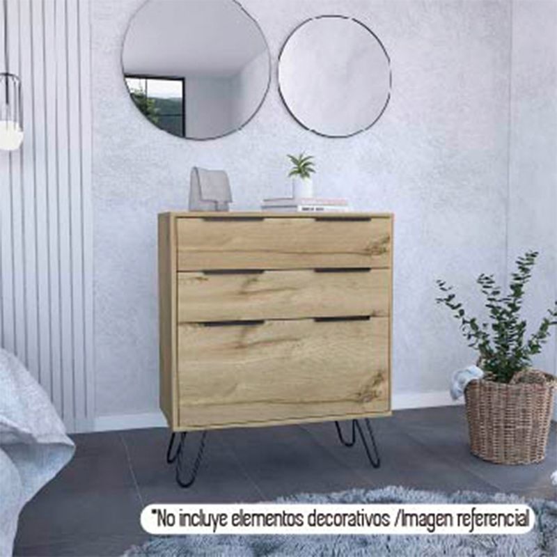 TUHOME - Cómoda concept d 3 cajones Tuhome