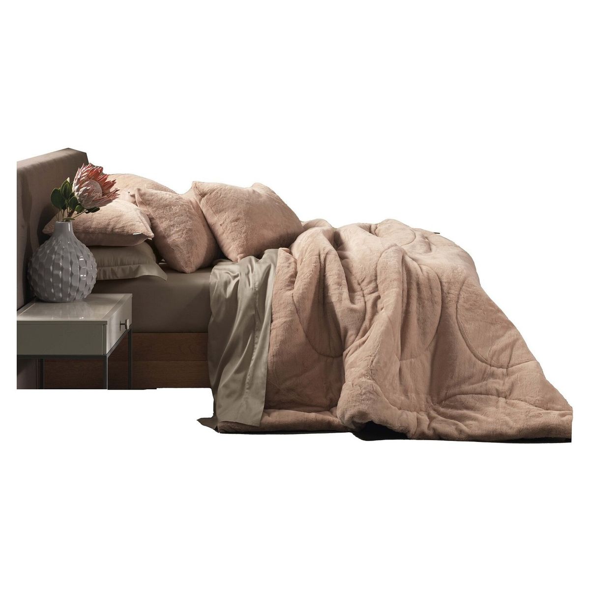 DECOMONDO - Plumón Altenburg Blend Luxo Nord Rose Dusty 2 Pl.