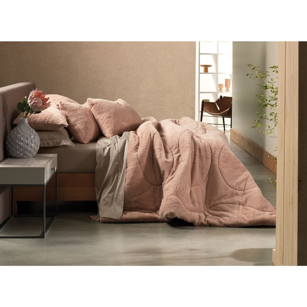 DECOMONDO - Plumón Altenburg Blend Luxo Nord Rose Dusty 2 Pl.