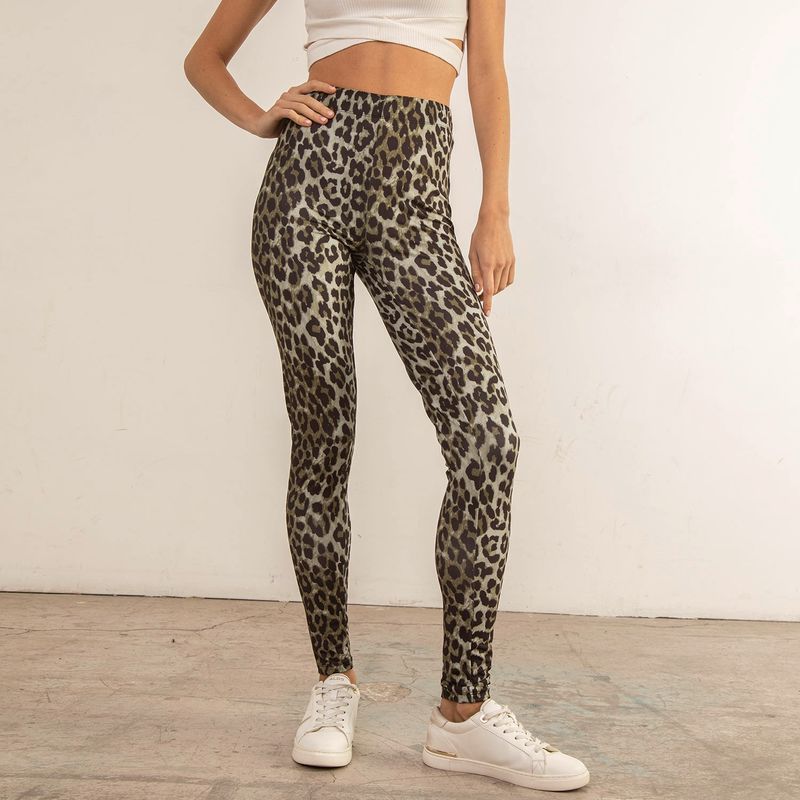 VERO MODA - Vero Moda Leggins Animal Print Mujer