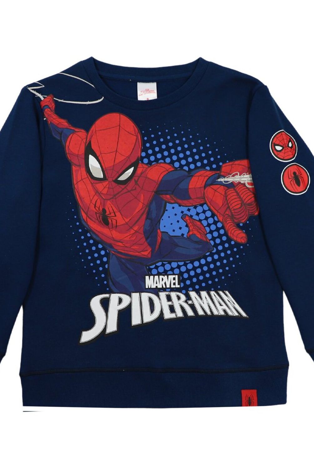 MARVEL - Poleron Niño Spiderman Salto Azul Marvel