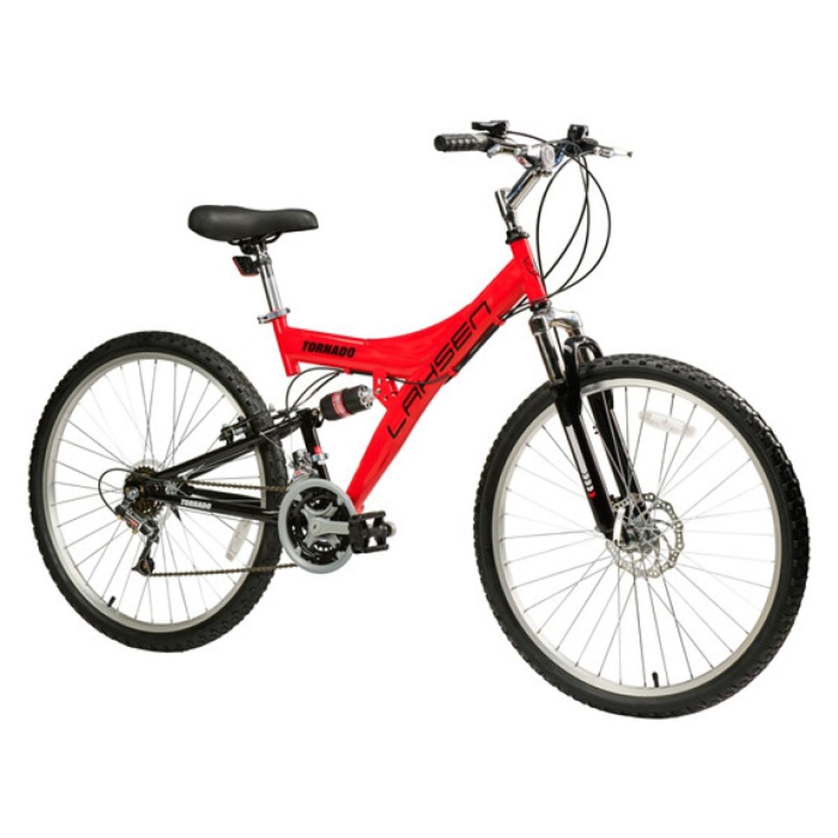 LAHSEN - Bicicleta Mtb Tornado Aro 26 Rojo