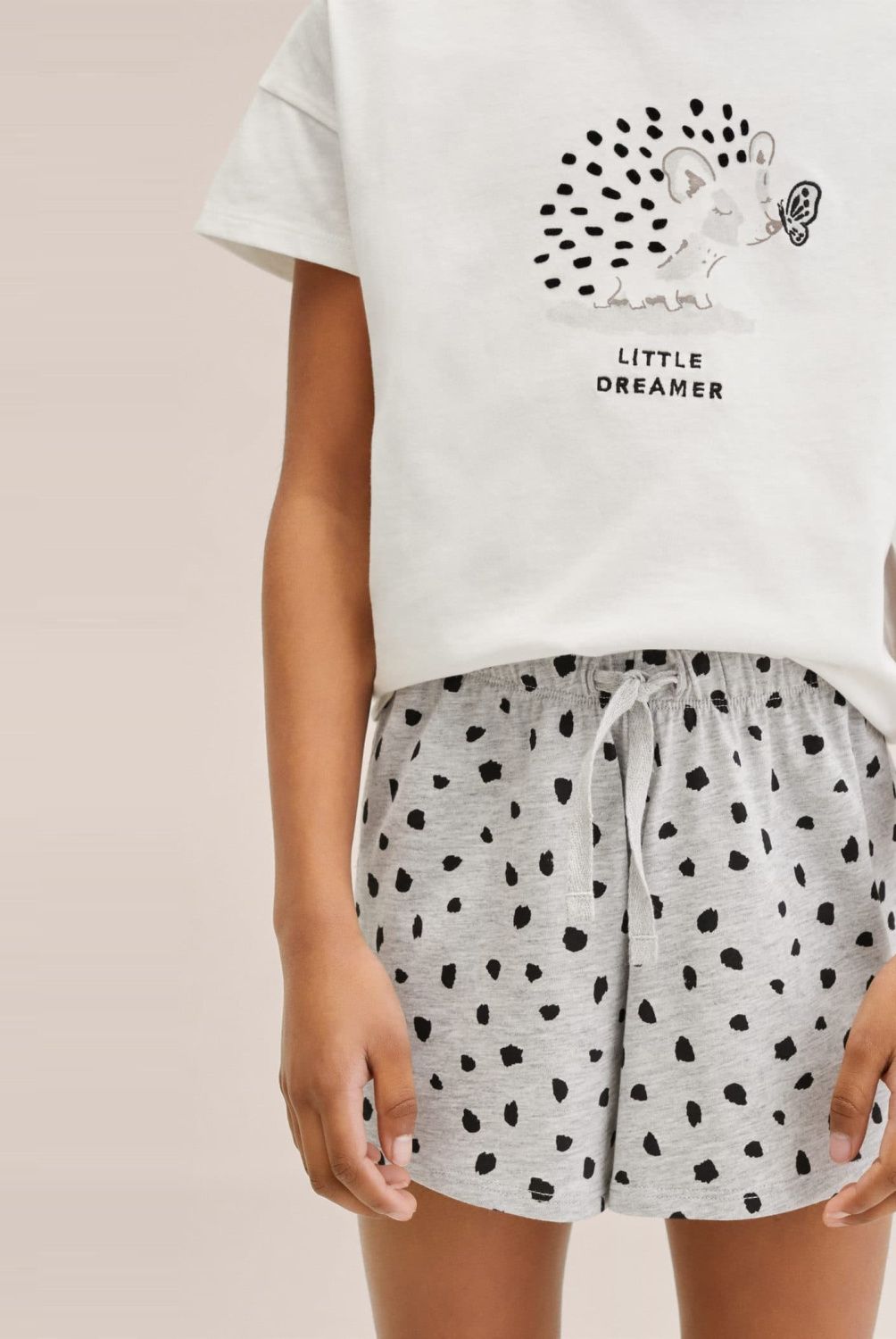 MANGO KIDS - Pijama Algodón Estampado Erizo Niña Mango Kids