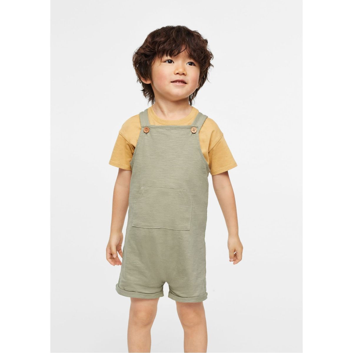 MANGO KIDS - Jardinera Corta Algodón Nito Niño Mango Kids