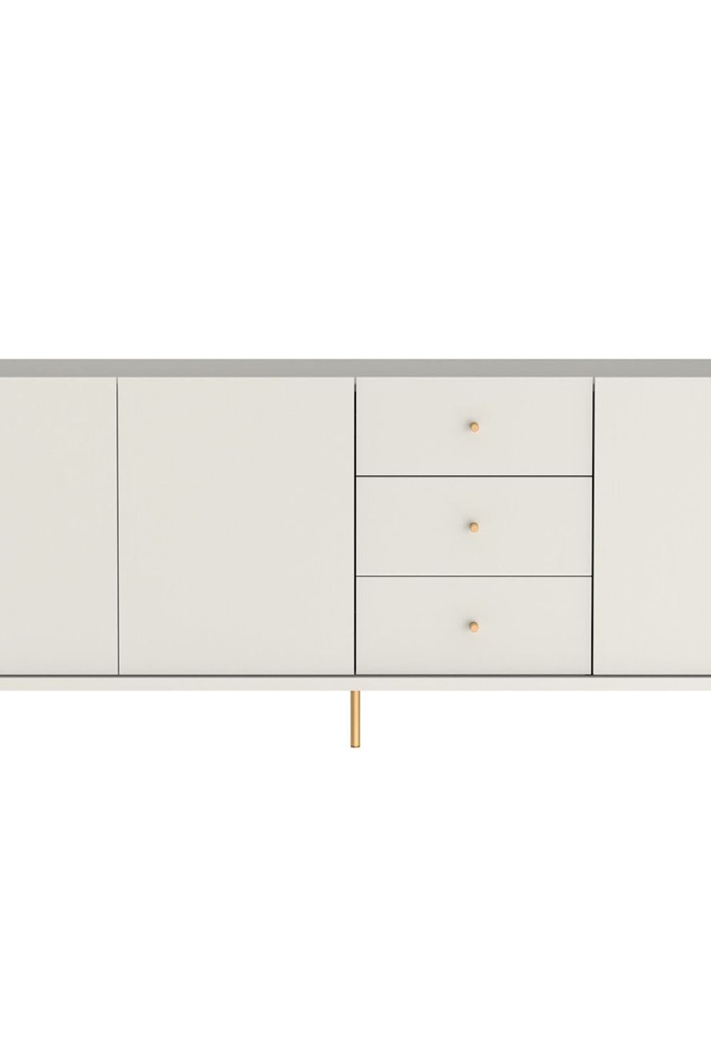 DECOCASA - Buffet Jasper Off White Gold Decocasa