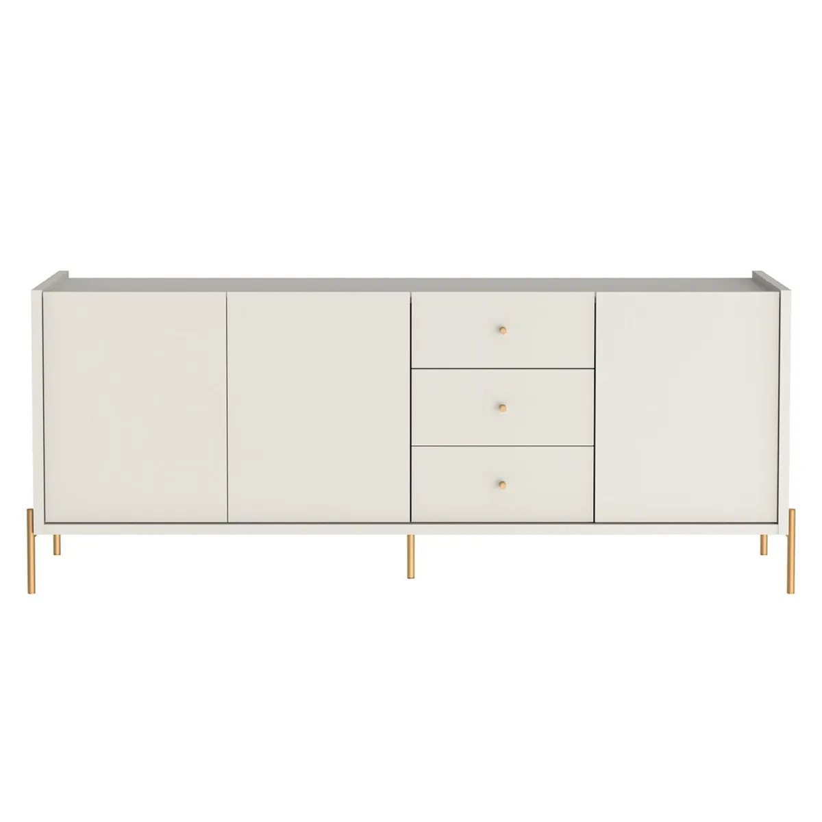 DECOCASA - Buffet Jasper Off White Gold Decocasa