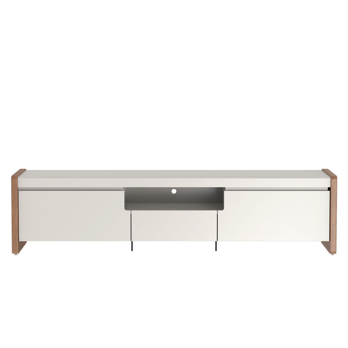 DECOCASA - Rack Bristol 2.1 Off White Decocasa