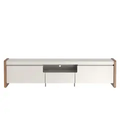DECOCASA - Rack Bristol 2.1 Off White