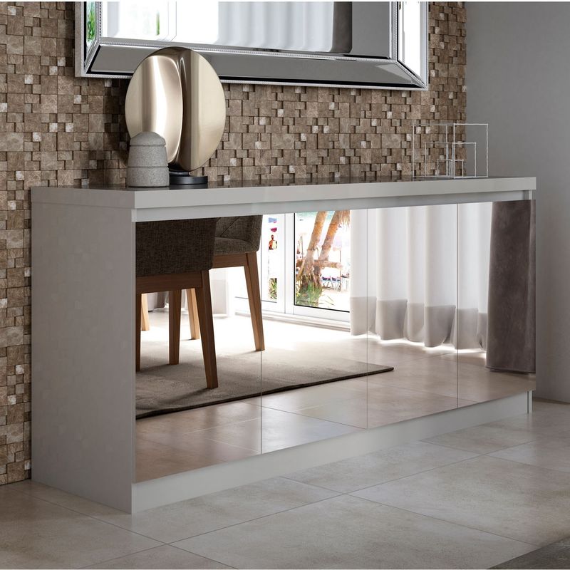 DECOCASA - Buffet Truzzi Espejo Off White Decocasa