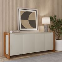 Buffet Bristol Off White Natural