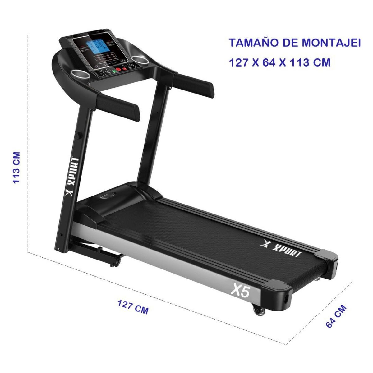 GENERICO - Trotadora Eléctrica Xport X5