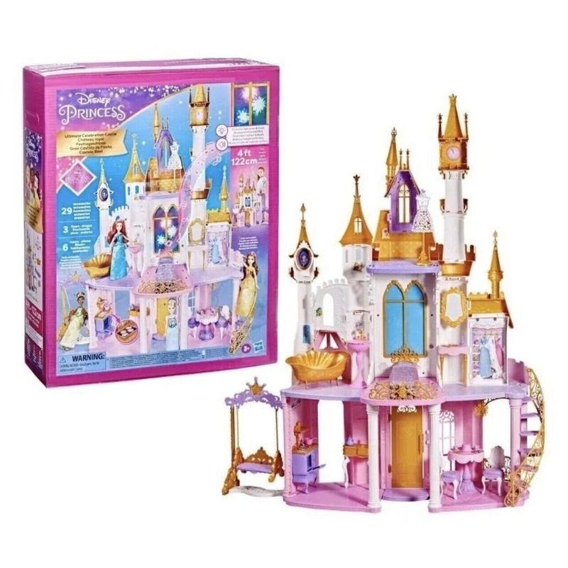 HASBRO - Disney Princesas - Gran Castillo de Fiesta 122 Cm