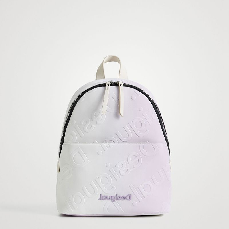 DESIGUAL - Desigual Mochila Blanca Mujer