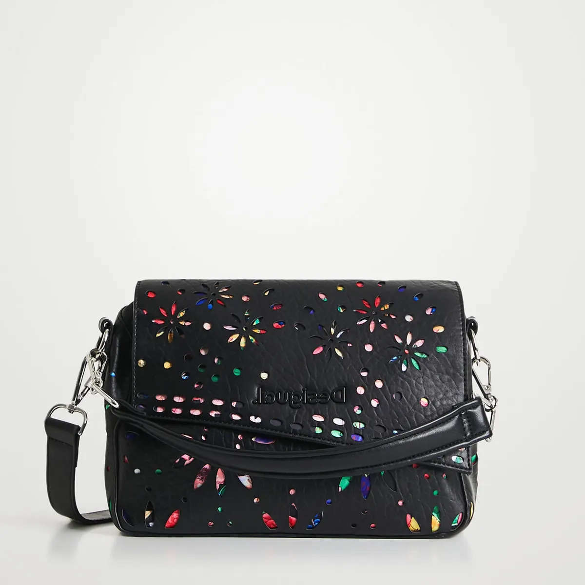 DESIGUAL - Desigual Cartera Bandolera Negra