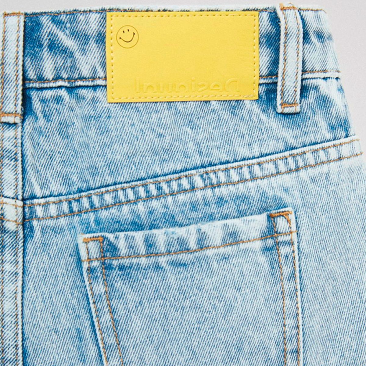 DESIGUAL - Desigual Shorts Denim Algodón Niña