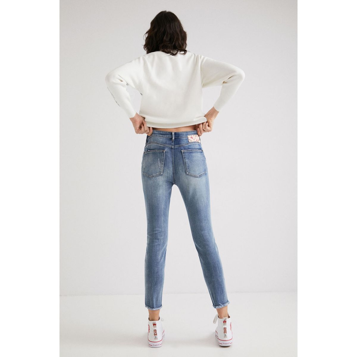 DESIGUAL - Desigual Jeans Estampados Algodón Mujer