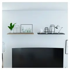 TUHOME - Repisa Vassel Wall Miel Plomo