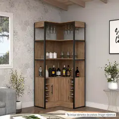 TUHOME - Bar Esquinero Magnum Miel