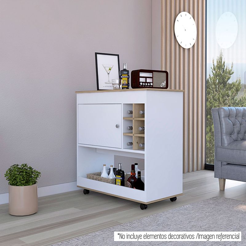 TUHOME - Bar 3 Bicolor Colección Blanco Duna Tuhome