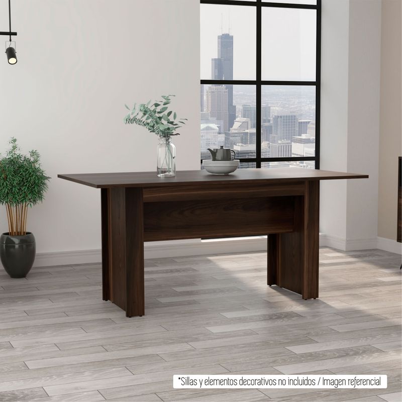 TUHOME - Mesa De Comedor Classic Habano Tuhome