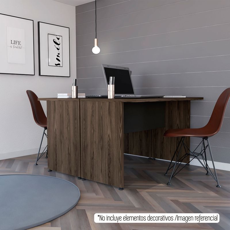 TUHOME - Mesa Escritorio Doble Home Office Tuhome